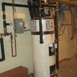 Termo con bomba de calor instalado en un entorno de investigación residencial